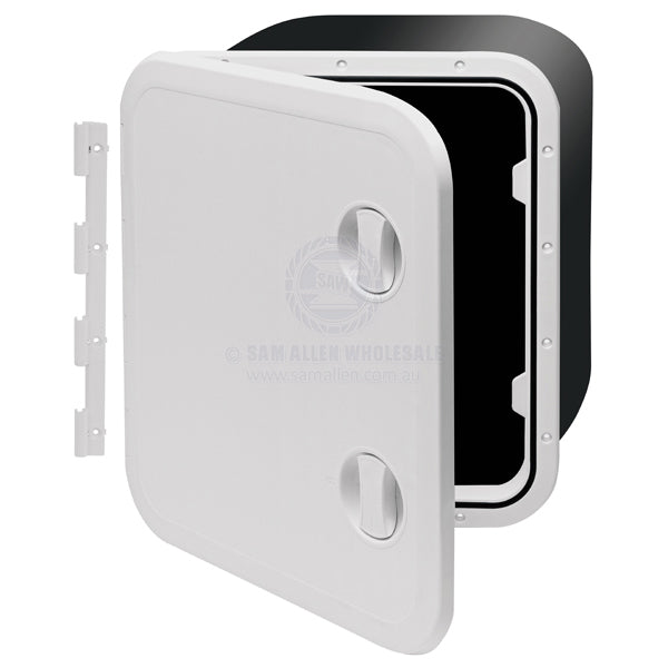 HATCHES - STORAGE BOXES WITH REMOVABLE & FIXED HINGE - ASA PLASTIC - DUAL HANDLE