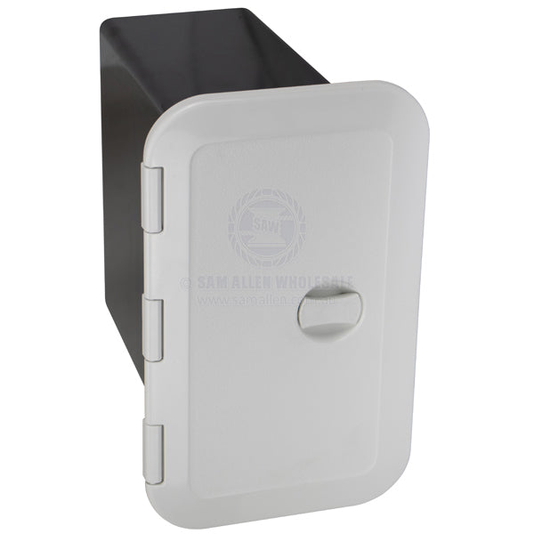 HATCHES - STORAGE BOXES WITH REMOVABLE & FIXED HINGE - ASA PLASTIC - SINGLE HANDLE