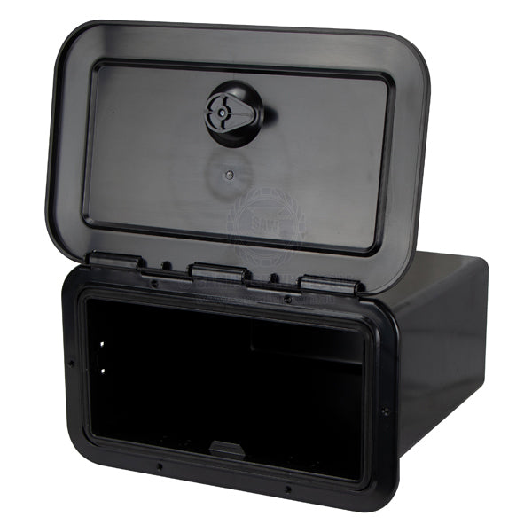 HATCHES - STORAGE BOXES WITH REMOVABLE & FIXED HINGE - ASA PLASTIC - SINGLE HANDLE