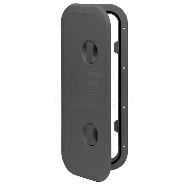 ACCESS HATCHES - REMOVABLE & FIXED HINGE - ASA PLASTIC - DUAL HANDLE