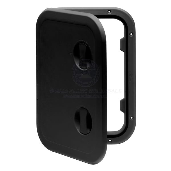 ACCESS HATCHES - REMOVABLE & FIXED HINGE - ASA PLASTIC - DUAL HANDLE