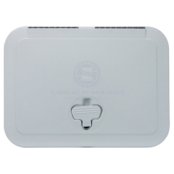 ACCESS HATCHES - HINGED - SARALON PLASTIC - JIM BLACK