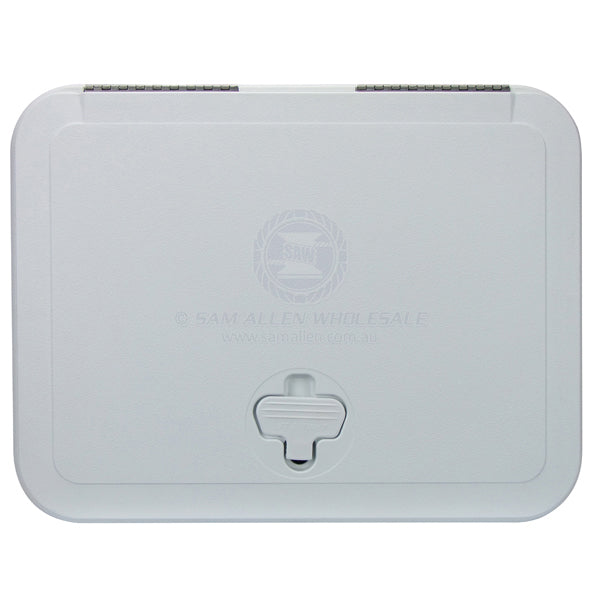 ACCESS HATCHES - HINGED - SARALON PLASTIC - JIM BLACK