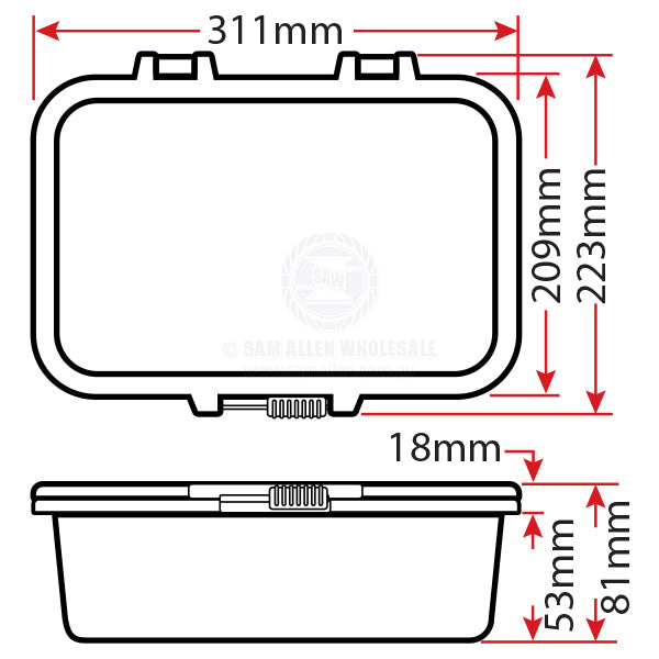 RELAXN GLOVE BOXES WITH DUAL USB CHARGER