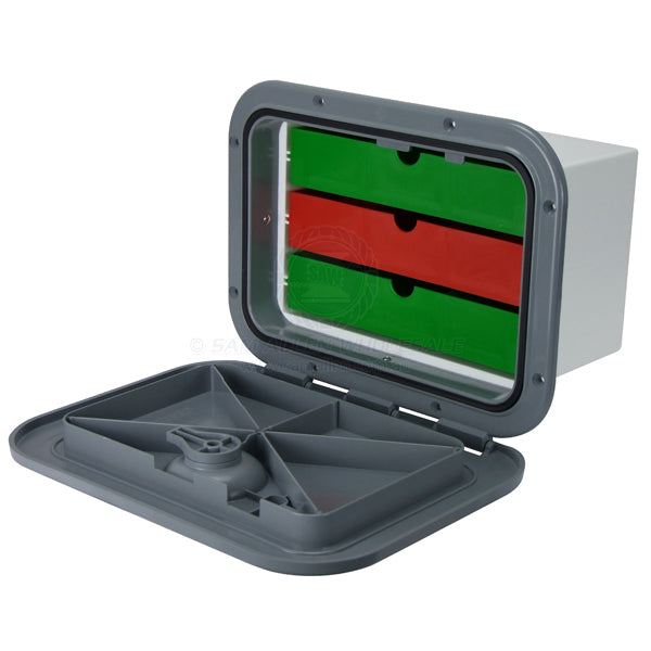 HATCHES - STORAGE BOXES WITH DRAWERS - EUROPA ASA PLASTIC