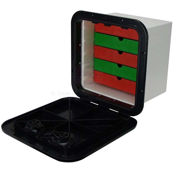 HATCHES - STORAGE BOXES WITH DRAWERS - EUROPA ASA PLASTIC
