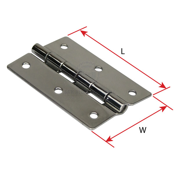HINGES - BUTT - STAMPED STAINLESS STEEL