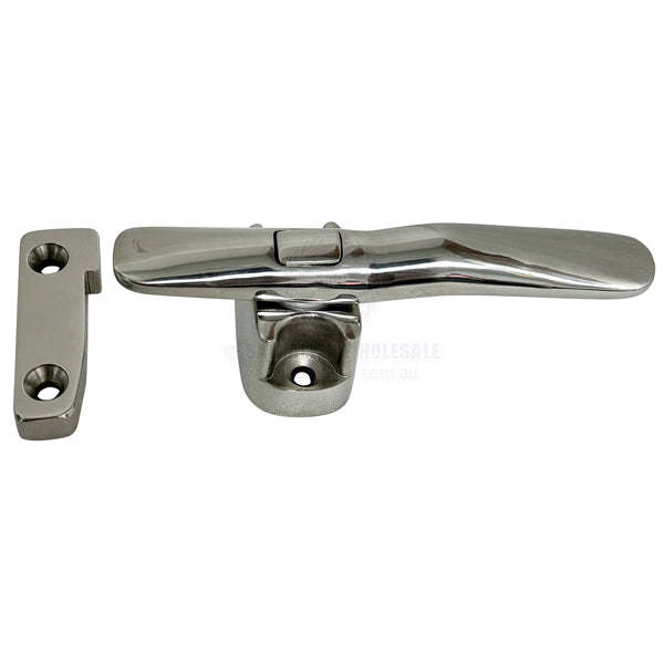 LATCH & STRIKER - PUSH BUTTON - STAINLESS STEEL
