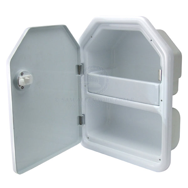 STORAGE BOX - 2 SHELVES - ABS PLASTIC
