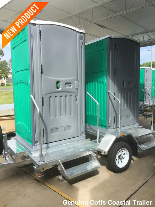 3M x 2M Toilet Trailer – ATM 1500kg (Double Toilet) toilet shower trailer