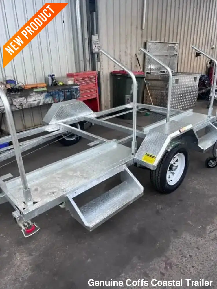 3M x 2M Toilet Trailer – ATM 1500kg (Double Toilet) toilet shower trailer