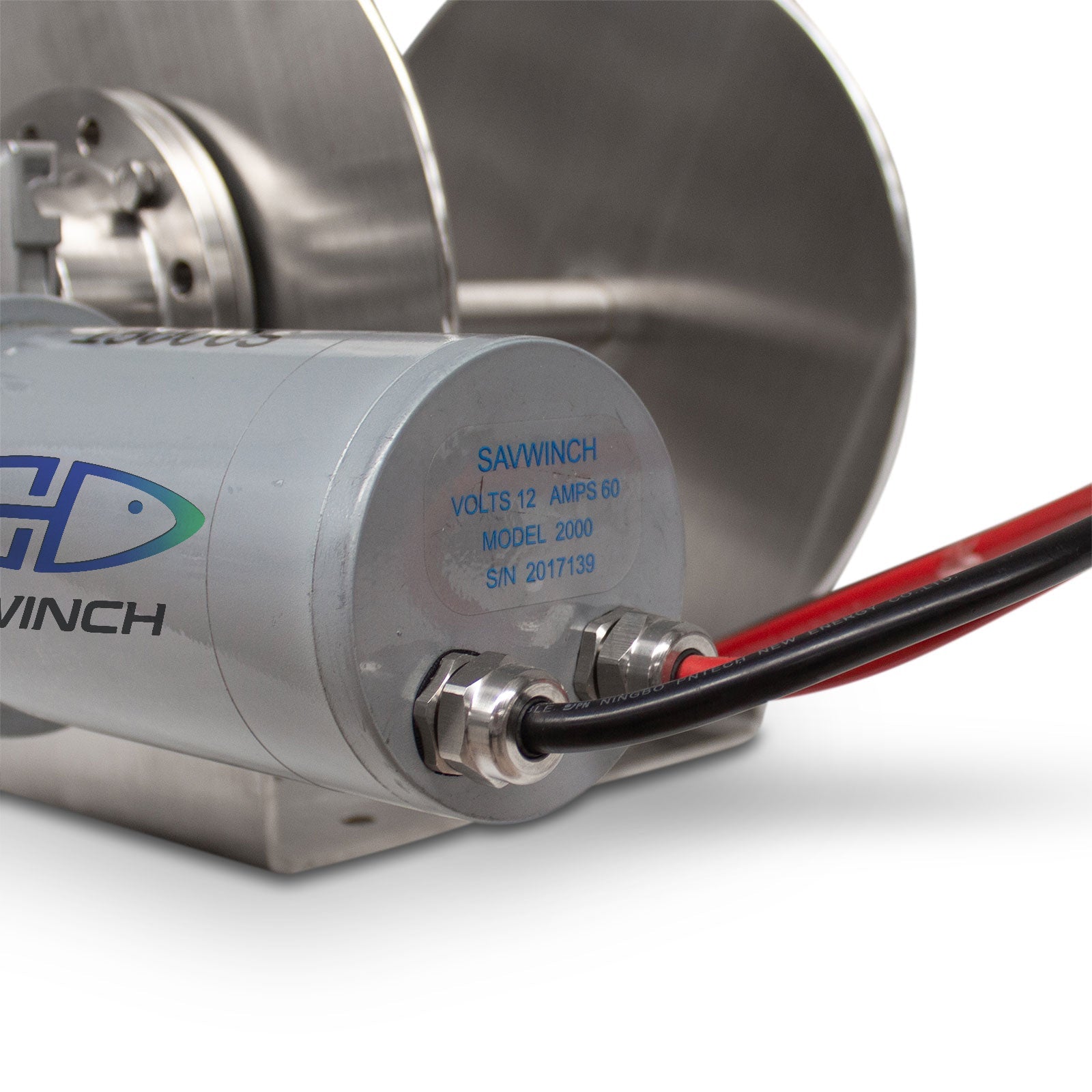 1000 CS Stainless Steel Drum Anchor Winch Boat anchor winch