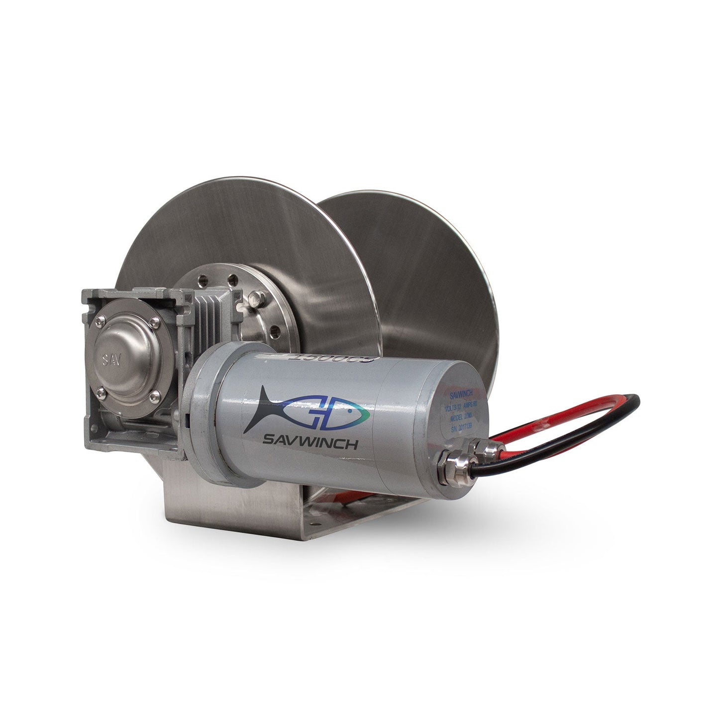 1000 CS Stainless Steel Drum Anchor Winch Boat anchor winch