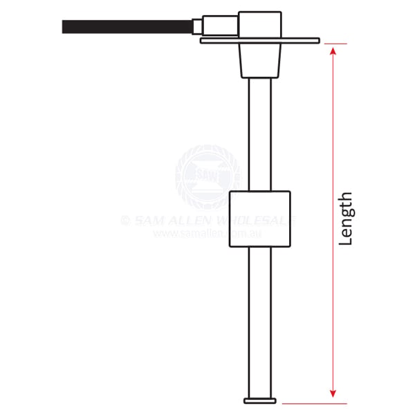 KUS TANK SENDERS - FUEL/WATER 5 HOLE