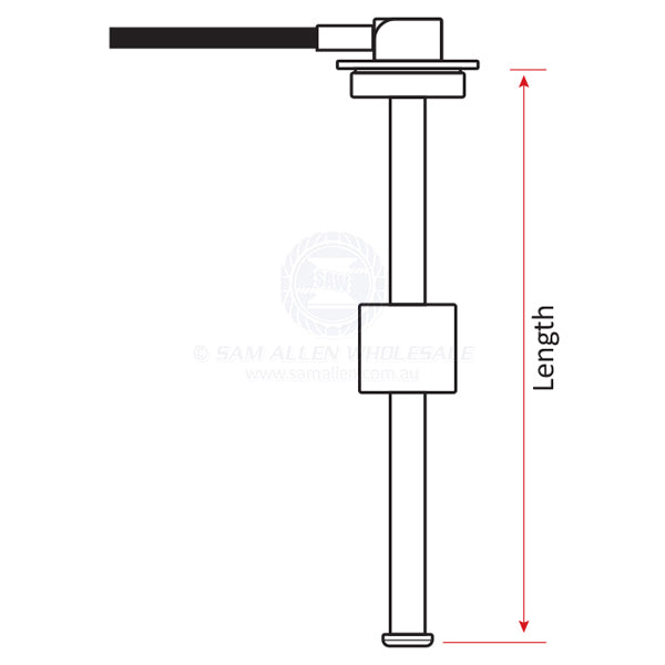 KUS TANK SENDERS - FUEL/WATER 1-1/4 BSP - 240-30 OHMS