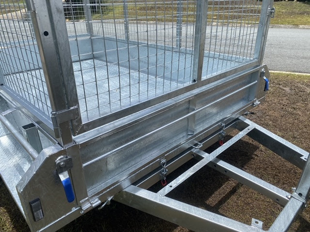 8x5 Box Trailers QLD Cage 600mm