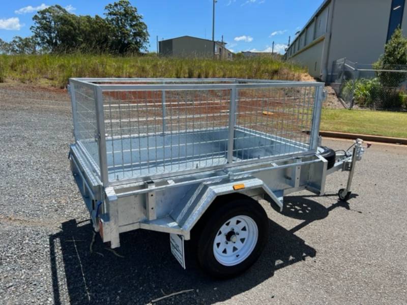 8x5 Box Trailers QLD Cage 600mm