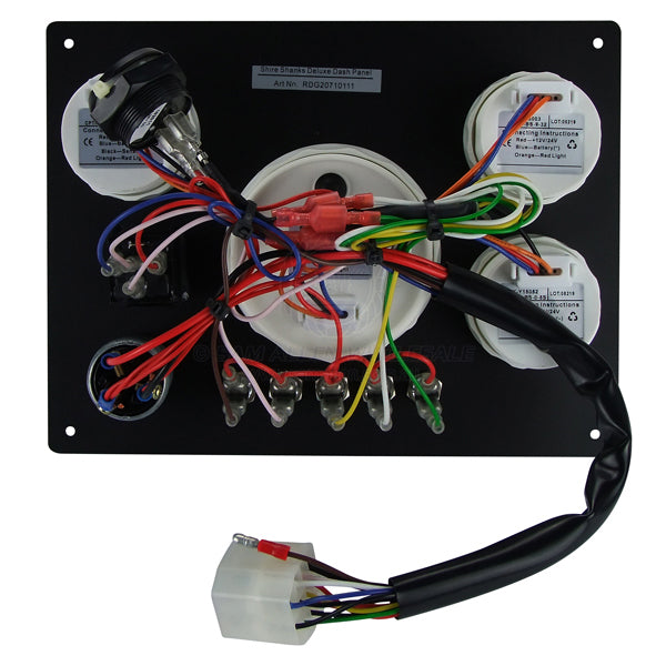 KUS GAUGES - FOUR GAUGE PANEL WITH ALARM