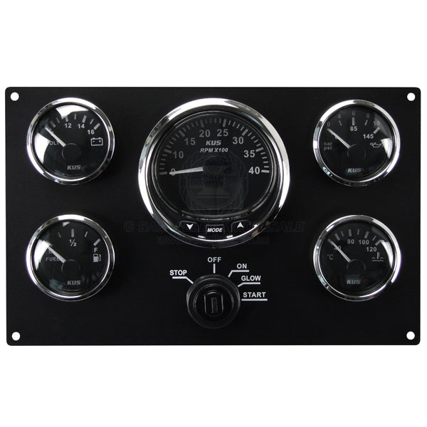 KUS GAUGES - FIVE GAUGE PANEL - NMEA 2000