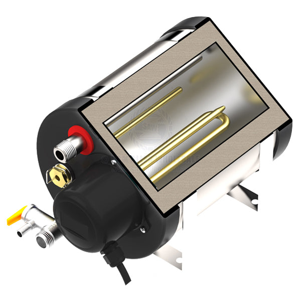 ATI WATER HEATER - MINI 12/24V DC - STAINLESS STEEL
