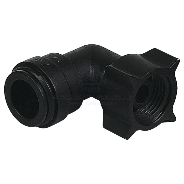DMFIT CONNECTOR ELBOW SWIVEL BSPPF - 15MM TUBE