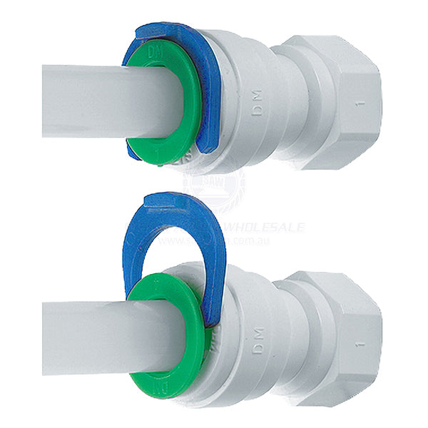 DMFIT COLLET LOCKING CLIP & COVER - 15MM TUBE