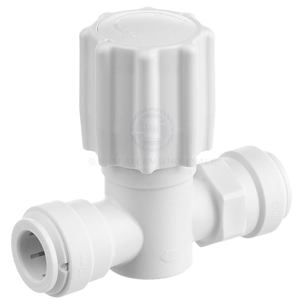 TWISTLOC SHUT OFF VALVE KNOB TYPE - 15MM TUBE