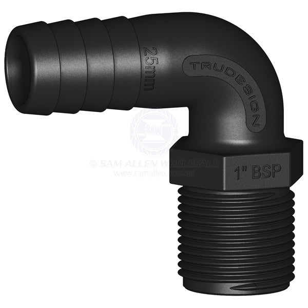 TRUDESIGN HOSE TAILS - MALE TAIL 90°