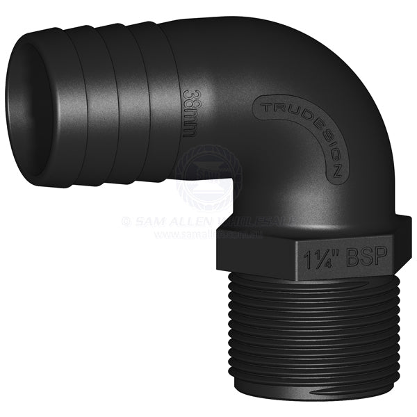 TRUDESIGN HOSE TAILS - MALE TAIL 90°