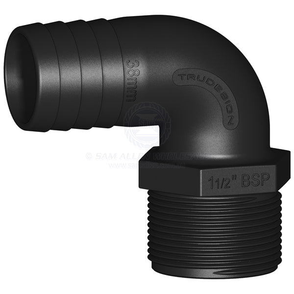 TRUDESIGN HOSE TAILS - MALE TAIL 90°