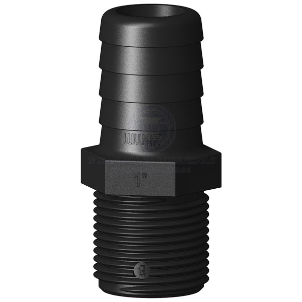 TRUDESIGN HOSE TAILS - MALE TAIL STRAIGHT - UNEQUAL