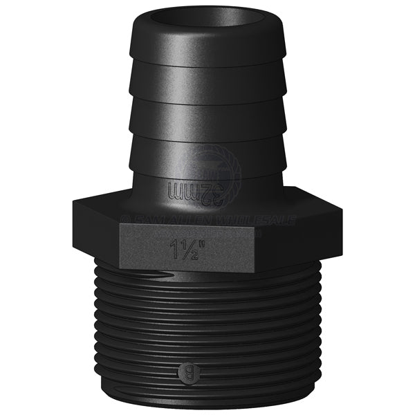 TRUDESIGN HOSE TAILS - MALE TAIL STRAIGHT - UNEQUAL
