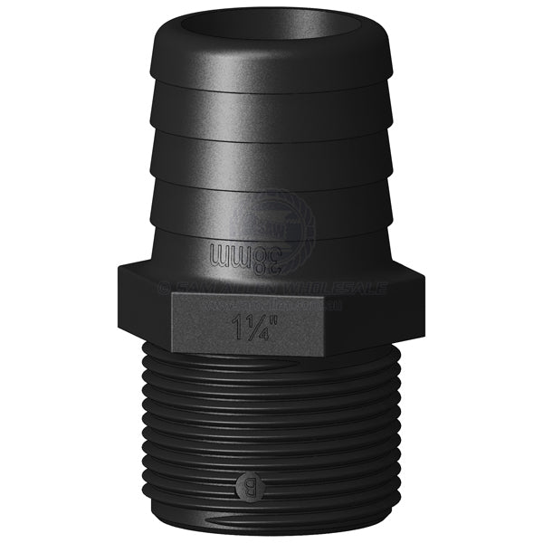 TRUDESIGN HOSE TAILS - MALE TAIL STRAIGHT - UNEQUAL