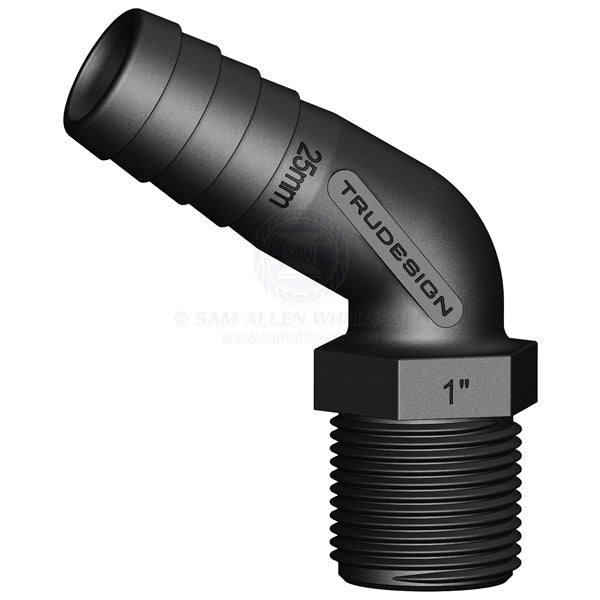 TRUDESIGN HOSE TAILS - MALE 120°