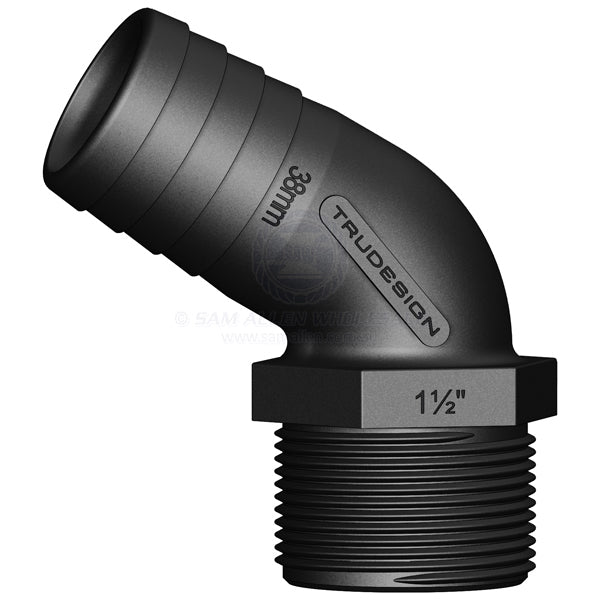 TRUDESIGN HOSE TAILS - MALE 120°