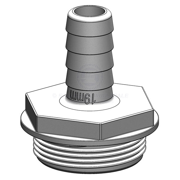 AQUAVALVE HOSE TAILS - STRAIGHT - TRUDESIGN