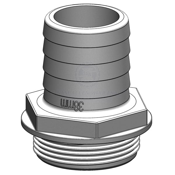 TRUDESIGN AQUAVALVE HOSE TAILS - STRAIGHT