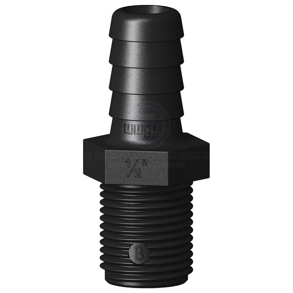 TRUDESIGN HOSE TAILS - MALE TAIL STRAIGHT - UNEQUAL