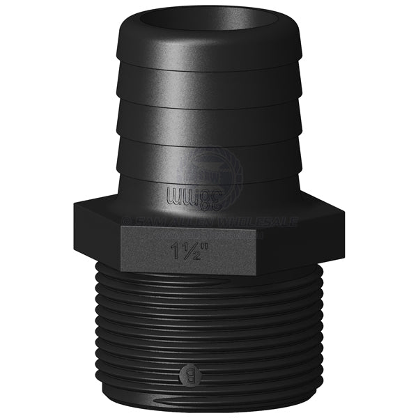 TRUDESIGN HOSE TAILS - MALE TAIL STRAIGHT