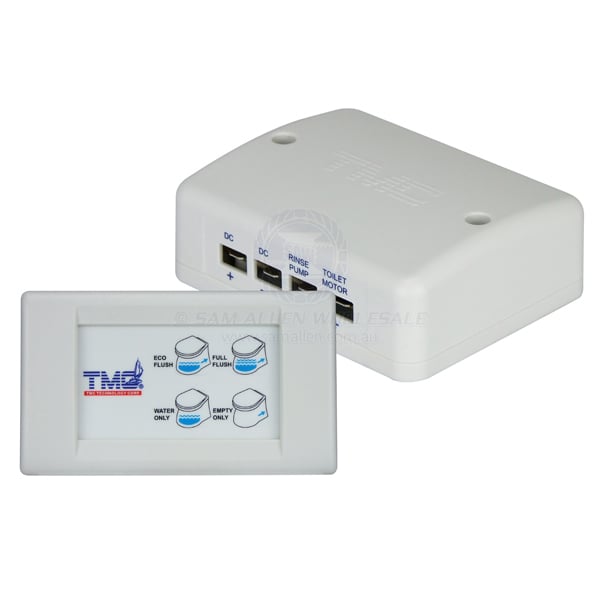 TOILET - TMC ELECTRIC QUIET OPERATION - 4-WAY ELECTRIC FLUSH CONTROL PANEL