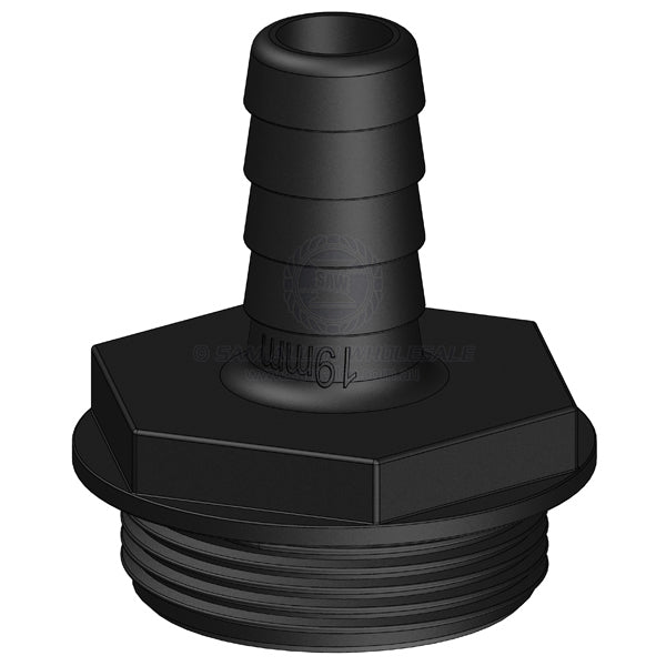 AQUAVALVE HOSE TAILS - STRAIGHT - TRUDESIGN