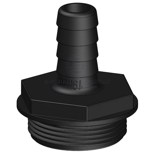 TRUDESIGN AQUAVALVE HOSE TAILS - STRAIGHT