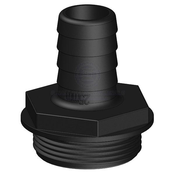 AQUAVALVE HOSE TAILS - STRAIGHT - TRUDESIGN