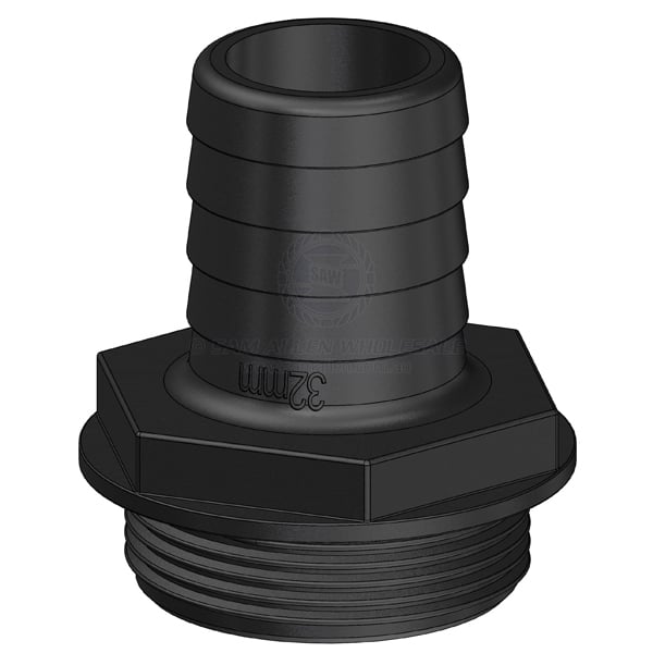 TRUDESIGN AQUAVALVE HOSE TAILS - STRAIGHT