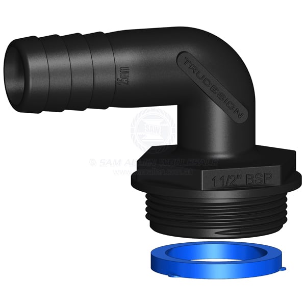 TRUDESIGN AQUAVALVE HOSE TAILS - ANGLED