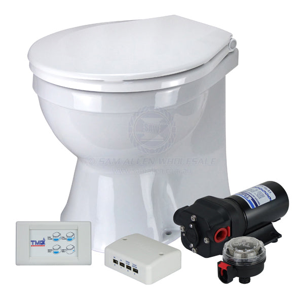 TMC TOILETS - ELECTRIC - QUIET OPERATION - LARGE BOWL
