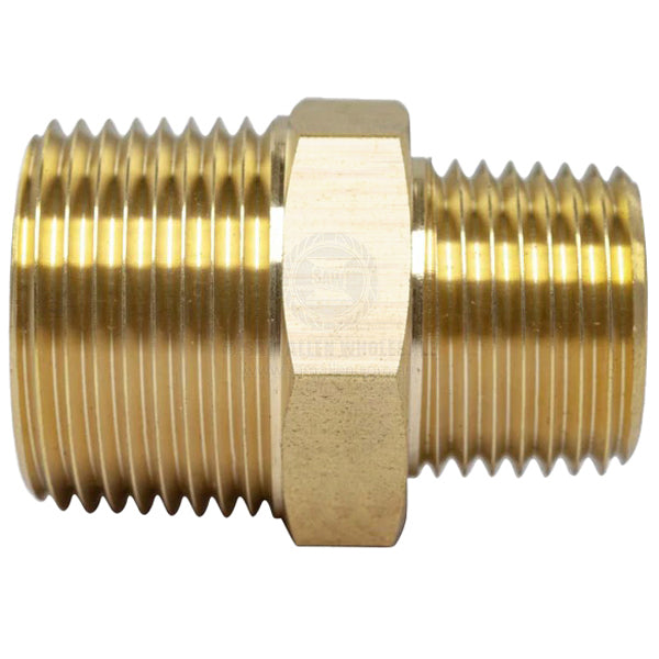 NIPPLES - BSP MALE REDUCING - BRASS
