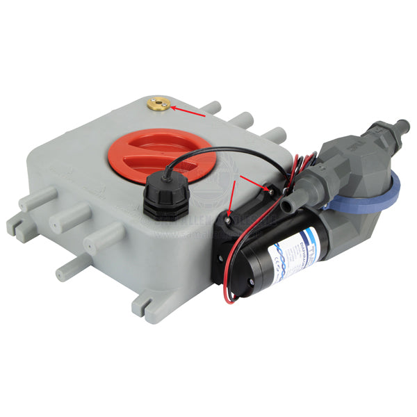 GREY WASTE SUMP BOX - CAN-SB