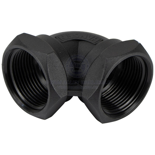 COUPLINGS - 90° ELBOW - BSP FEMALE - POLYPROPYLENE