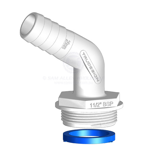 AQUAVALVE HOSE TAILS - ANGLED - TRUDESIGN